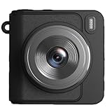 Bosiyrggrl Retro-Schlüsselanhängerkamera mit Blitzlicht, Mikrokamera für Kinder, Automatische Loop-Video-Digitalkamera, Mini-Camcorder