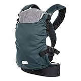 Chicco Skin Fit, ergonomische Babytrage, ideal für Babys von 0 Monaten bis 9 kg, verstellbar, sicher für Babys Hüften, mit gepolsterten Kreuzgurten, Bauchgurt, Kapuze