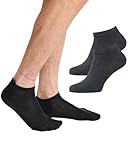 Nur Die Bambus Sneaker Socke 2er Pack Herren kaum sichtbar Bambussocken weich