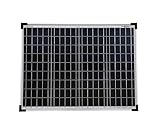 solartronics Solarmodul 50 Watt 668x508x35mm 4,8kg Polykristallin Solarpanel Solarzelle