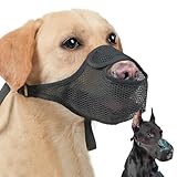 Xummpxuk Maulkorb gegen Bellen, verstellbar, sicher, atmungsaktiv, waschbar, Hundetraining, Anti-Bell-Mundschutz, für Erwachsene, Liebhaber, Familie, Freunde, Tierliebhaber