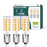 AmmToo E14 LED Warmweiss Birne, 3W 345LM 2700K LED Lampe,...