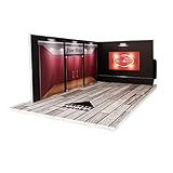 Parkhaus -Szenenmodell - Model Parkplatz, LED 1/24 Scale Parkhausmodul Spielzeug | Bauen Sie Live -Szenendekoration mit Leichtknopfbatterie, Autogarage für Schlafzimmer, Wohnzimmer