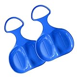 UPKOCH 2 Stück Teiliges Verstärkte Ski und Sandboarding Platten aus Robustem Hdpe rutschfest Langlebig und Biegsam für Outdoor Spaß und Gras Zufällige Farbe Zufällige Farbe