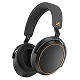 Sennheiser MOMENTUM 4 Wireless Noise Cancelling Headphones – Bluetooth Kopfhörer Headset für kristallklare Anrufe mit adaptiver Geräuschunterdrückung, Over-Ear, 60 h Akku, faltbar, Schwarz/Kupfer