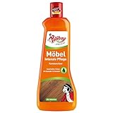 POLIBOY Möbel Intensiv Pflege - Pflegemittel für lackiertes Holz - schützende und auffrischende Holzpflege - farbneutral - 1x 500ml - Made in Germany
