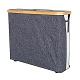 Toilettenpapieraufbewahrung mit Deckel, Toilettenpapierkorb, großer Aufbewahrungskorb mit Deckel, zusammenklappbarer Papierrollenhalter, Highi-Papier-Aufbewahrungsbehälter