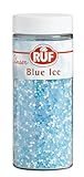 RUF Blue Ice Dekor Nonpareilles und Zuckerstreusel wie Eiskristalle, 1 x 85 g