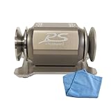 Duke-Handel Messerschärfer, Rollenschärfer, Rollenschleifer inkl. Mikrofasertuch, mit Ballig/Konvex X-Schliff trocken oder schnellem Wasserschliff in verschiedenen Ausführungen (Titan)