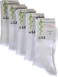 normani 10 Paar Arztsocken aus 100% Baumwolle - hygienisch & frisch Größe 43/46