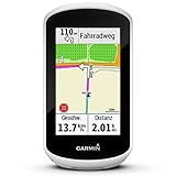 Garmin Edge Explore GPS-Fahrrad-Navi - Vorinstallierte Europakarte, Navigationsfunktionen, 3“ Touchscreen, einfache Bedienung, weiß/Schwarz, Einheitsgröße