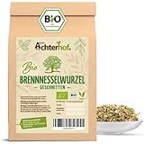Brennnesselwurzel Bio 250g | getrocknet und geschnitten | ideal für Brennnessel-Tee | Kräutertee loose | aus kontrolliert biologischen Anbau | vom Achterhof