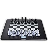 MILLENNIUM The King Competition M831 - Schachcomputer mit adaptiven Spielstufen. Mit adaptiven Levels, Chess960 und 81 LEDs zur Zuganzeige. Online Spielen via ChessLink-Modul