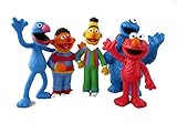 Comansi Sesamstraße Figuren 5'er Set - Grobi, Bert, Ernie, Krümelmonster und Elmo