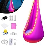 XPJBKC Hängehöhle, Pod Schaukelsitz mit LED&Aufblasbarem...