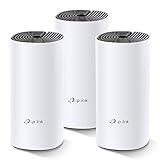 TP-Link Deco M4 Mesh WLAN Set (3er Pack), AC1200 Dual Band...