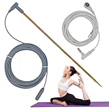 Tragbares Erdspieß-Set – robuster Erdspieß aus Kupfer, verzinkter Erdspieß | Erdspieß mit 12 m Draht, Erdspieß-Set – Erdkabel mit Kabel, Produkte an die te angeschlossen