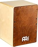 Meinl Percussion Jam Cajon Instrument - Trommelkiste mit Snare - für Kinder und Erwachsene - Almond Birch Frontplatte (JC50AB)