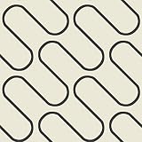 Catherine Lansfield Linear Curve Geometrische Tapete Creme Gold
