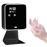 LIULIQ Wandmontierter Handseifenspender, Automatischer Berührungsloser Seifenspender Mit 5 Einstellbaren Stufen Und 3 Flüssigkeitsausgabemodi, LED-Smart-Digitalanzeige, Infrarotsensor Für Badezimmer