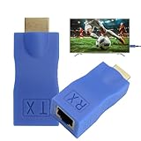 Walopola HD-Transmitter, HD-Audio-Adapter, 30 m Übertragungsreichweitenverlängerung für Zuhause, Familie, Männer, Frauen, Lehrer, Klassenzimmer, Konferenzraum