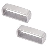 UNICRAFTALE 2Pcs Gürtelschlaufe Keeper Edelstahl Gürtelschlaufe 45x12x17mm Herren Gürtelschnalle Gürtelhalter Für Herren Gürtelbefestigung Herren Gürtelschnalle Zubehör