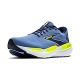 Brooks Herren Glycerin 21 Sneaker, Blue Peacoat Lemon, 44 EU