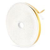 Türdichtung Dichtungsband Selbstklebend Für Türen Fenster 12 Mm X 3 Mm X 7,9 M Gummidichtung Stark Haftende Schallschutzdichtung Hochdichtes Schaumstoff Isolier Band Für Schiebefenster