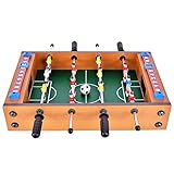 WIN.MAX Mini Tischfussball, Tragbarer Leichter Tischfußball, Kickertisch/Tischkicker für Kinder, 36 x 23 x 9 cm