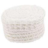 Homoyoyo Elastisches Fleischnetz Rollbratennetz Baumwolle Fleischverpackungsschlauch zum Räuchern Braten und Rouladenbinden Sicheres Küchenzubehör für Schinken Wurst und Schweinefleisch