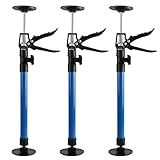 MIGUBIGU 3 Stück Zargenspanner 50-115cm, Türzargenspanner, Ladungssicherung Stange, Teleskopstützen, Stützen Höhenverstellbar, Maximale Tragfähigkeit 40 kg, Zur Unterstützung von Türzargen, Schränken