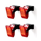 TOWARDSNAN 4pcs/Set Car Floor Pad Hanging Haken Schnelle Trockene Bodenmatte Fußfußpolster Waschen Clip Bad Fußpolster Befestigte Clip