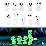 30 Stück Alien Kunstharzfiguren, Glow in the Dark Ornaments, Glow in the Dark Alien Figuren, Aliens, Ornaments