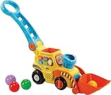 VTech Baby Ballspaß Bagger – Lustiger Bagger mit Bällen zum Spielen, Springen, Werfen und Schieben – Für Kinder von 12-36 Monaten