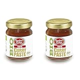 Bamboo Garden Bio Curry Paste rot, 125 g (Packung mit 2)