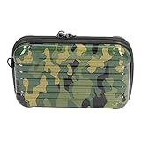 Ausla Action-Kameratasche, Tragbare wasserdichte Tragetasche für ONE RS, Stabiler Schutz, Kompakte Aufbewahrung für Reisefotografie (Tarngrün)