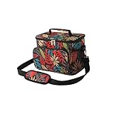 Gaderth Kühltasche, faltbare Kühltasche, große Lunch-Tasche, 12 Dosen (10 l), isoliert, auslaufsicher, weiche Seiten, tragbare Bento-Lunchbox für Strand, Picknick, Wandern, Camping, Kajak,