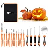 Kürbis Schnitzset Halloween Pumpkin Carving: 15pcs...