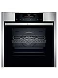 NEFF B56VT62N0 Einbau-Dampfbackofen N90 / 60 cm / 71l / Edelstahl / A+ / Slide&Hide / VarioSteam Pyrolyse / 14 Betriebsarten