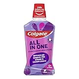 Colgate All In One Mundspülung 500 ml - Fördert Wundheilung im Mund - Geschmacksneutral - Mundspülung