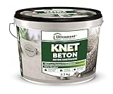 Ultrament Knet-Beton Grau, Kreativbeton, Beton Knetmasse, Ideal zum Formen und Modellieren, Knetbeton, 2,5 kg