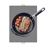 Abtropfmatte für die Arbeitsplatte, Trocknungsmatte für die Küchenarbeitsplatte, große Abtropffläche aus Silikon, faltbar, Zubehör für Utensilien und Lebensmittel