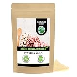 Knoblauchpulver (1kg), Knoblauch gemahlen, 100% naturrein aus schonend getrocknetem Knoblauch, natürlich ohne Zusätze, vegan