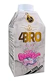 4BRO Ice Tea Bubble Gum - Einzigartiger Eistee mit Kaugummi-Geschmack - Wiederverschließbare Kappe - 8 x 500ml