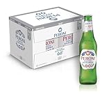 BIRRA PERONI - Peroni Bier – Karton mit 24 Flaschen Peroni-Bier 0,0% alkoholfrei – 24 Glasflaschen 33 cl