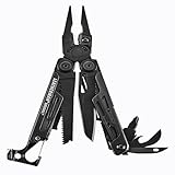 Leatherman Signal Multi-Tool - 19 Werkzeuge für Camping & Survival - Schwarz, Mit Nylonholster
