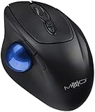 Mod-It Kabellose Trackball-Maus mit Bluetooth, 7 Tasten, Versandrückläufer