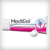 MediGel Schnelle Wundheilung – Hydroaktives Lipogel mit Zink & Eisen für alle Wunden im Alltag – Moderne feuchte Wundheilung – 20g
