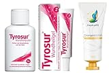 Tyrosur WundKombi Duo 5 gr.Pulver & 5 gr. Gel für schnelle Heilung I Wundbehadlung,. inkl. einer hochwertigen Handcreme Marke Faar-Apo I Bekämpft die Infektion Beschleugnigt die Wundheilung
