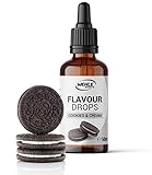 Flavour Drops zuckerfrei 50ml - Flavdrops Geschmackstropfen ohne Kalorien - Flavor Drops als Tropfen für Quark, Porridge, uvm - Aromatropfen zum Süßen ohne Zucker von Wehle Sports